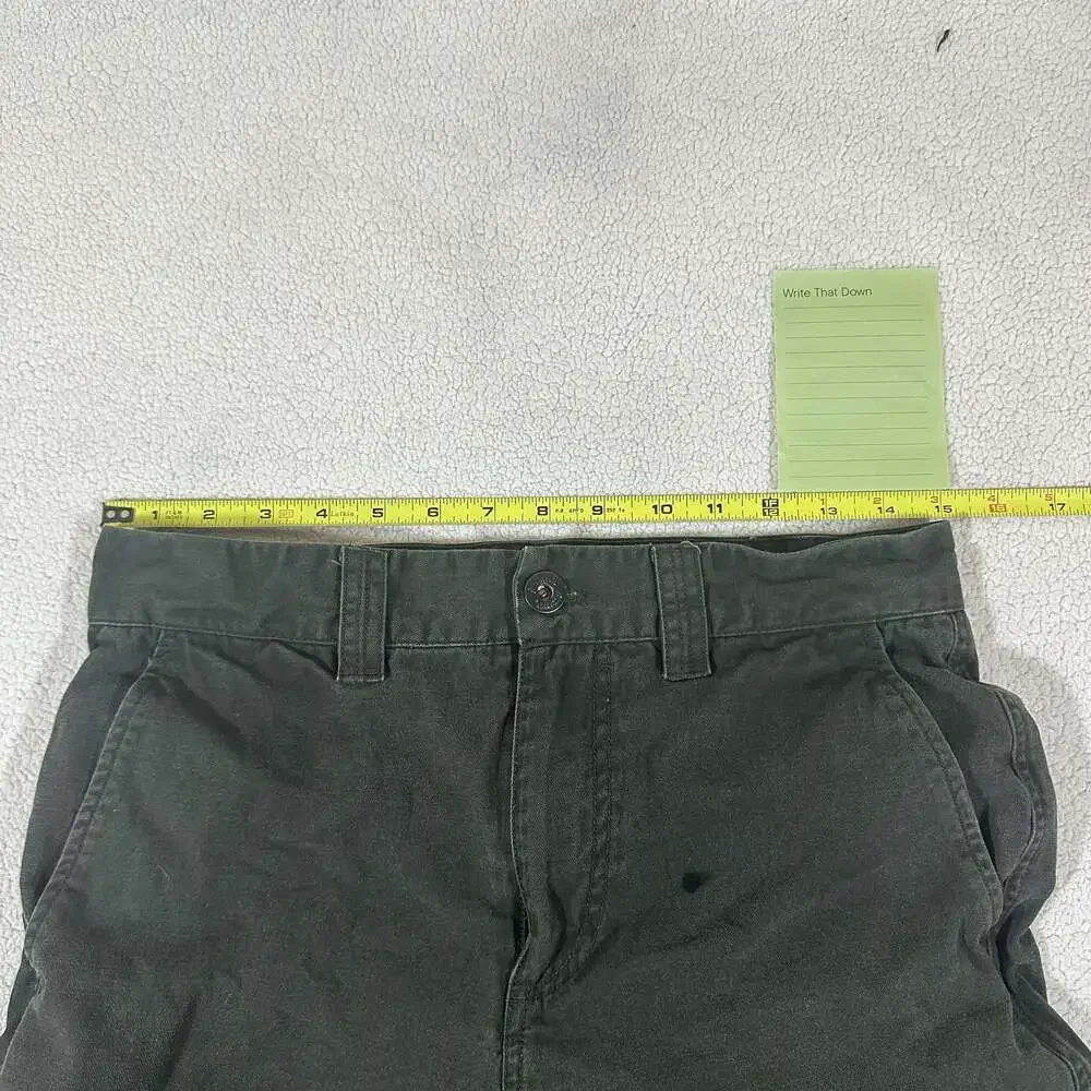 Billabong Men's Size 28 Dark Olive Green Cargo Pants Straight Leg Skate Y2K